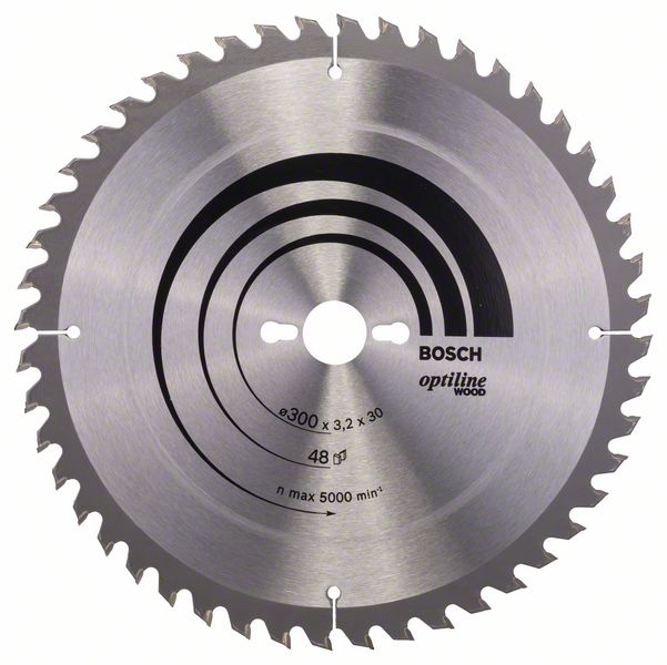 Bosch PRO Wood -pyörösahanterä, 300 x 3,2 x 30 mm, T48