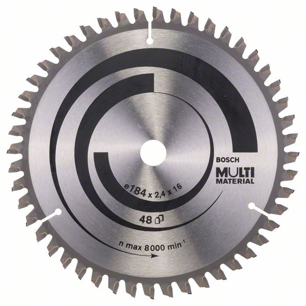 Bosch PRO Multi Material ‑pyörösahanterä, 184 x 2,4 x 16 mm