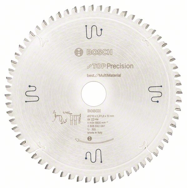 Bosch Pyörösahanterä Top Precision Best for Multi Material