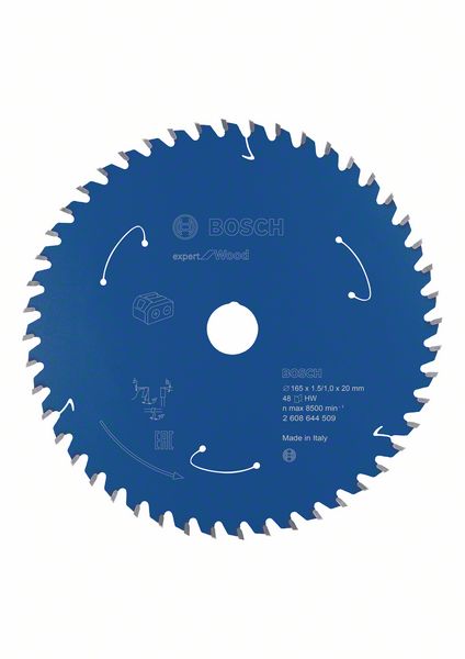Sahanterä Bosch Expert for Wood ø165 mm 20x1.5/1 mm, 48T