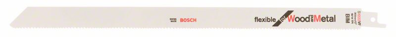 Bosch Multi Material flexible S1222VF -terä, 0,9 x 19 x 300 mm, 2 kpl