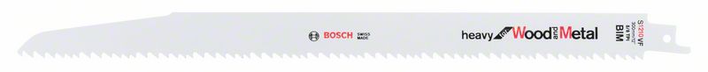 Bosch PRO Multi Material Demolition S1210VF -terä, 1,6 x 22 x 300 mm, 5 kpl