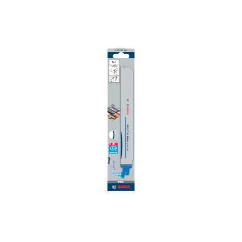 Bosch PRO Thin Metal precise S1137EAF -terä, 1,1 x 25 x 225 mm, 5 kpl