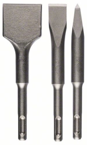 Bosch PRO SDS plus-4C -talttasarja, kärkitaltta 140 mm, laakataltta 20 x 140 mm, lapiotaltta 40 x 140 mm, 3 kpl