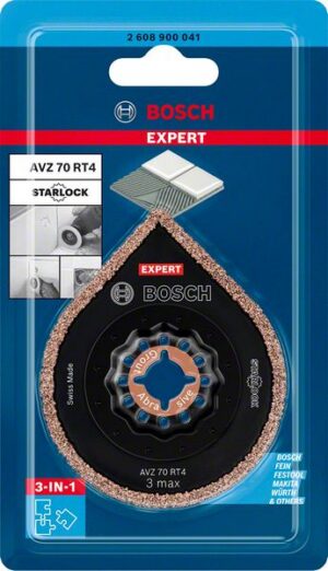 Max -laastiterä Bosch Starlock AVZ70RT4 1 kpl.