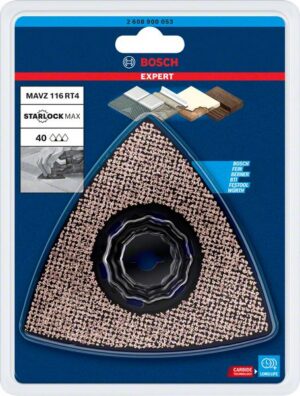 Bosch EXPERT Sanding Plate MAVZ 116 RT4 -terä monitoimityökalulle, 116 mm