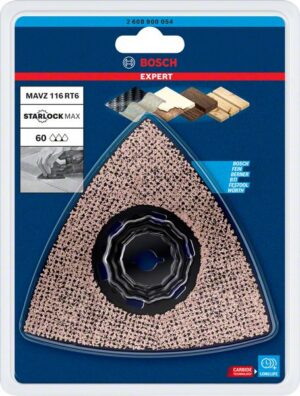 Bosch EXPERT Sanding Plate MAVZ 116 RT6 -terä monitoimityökalulle, 116 mm