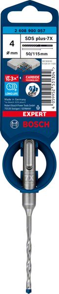 Bosch EXPERT SDS plus-7X -poravasaranterä, 4 x 50 x 115 mm