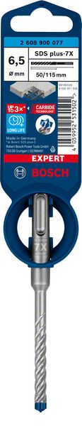 Bosch EXPERT SDS plus-7X -poravasaranterä, 6,5 x 50 x 115 mm