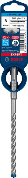 Bosch EXPERT SDS plus-7X -poravasaranterä, 8 x 100 x 165 mm