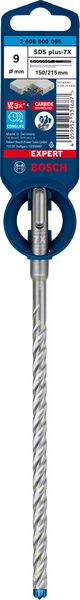Bosch EXPERT SDS plus-7X -poravasaranterä, 9 x 150 x 215 mm