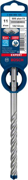 Bosch EXPERT SDS plus-7X -poravasaranterä, 11 x 100 x 165 mm