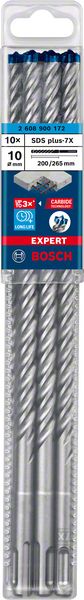 Bosch EXPERT SDS plus-7X ‑poravasaranterä, 10 x 200 x 265 mm, 10 kpl