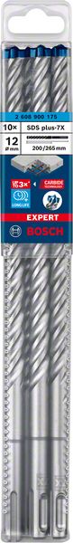 Bosch EXPERT SDS plus-7X ‑poravasaranterä, 12 x 200 x 265 mm, 10 kpl