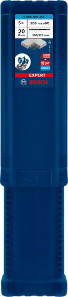 Bosch EXPERT SDS max-8X ‑poravasaranterä, 20 x 200 x 320 mm, 5 kpl