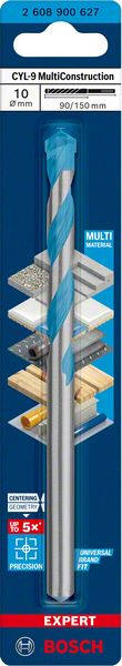 Bosch EXPERT CYL-9 MultiConstruction -poranterä, 10 x 90 x 150 mm