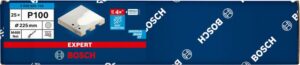 Bosch EXPERT M480 -hiomaverkko kipsilevyhiomakoneelle, 225 mm, G 100, 25 kpl