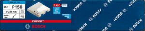 Bosch EXPERT M480 -hiomaverkko kipsilevyhiomakoneelle, 225 mm, G 150, 25 kpl
