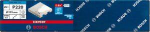 Bosch EXPERT M480 -hiomaverkko kipsilevyhiomakoneelle, 225 mm, G 220, 25 kpl