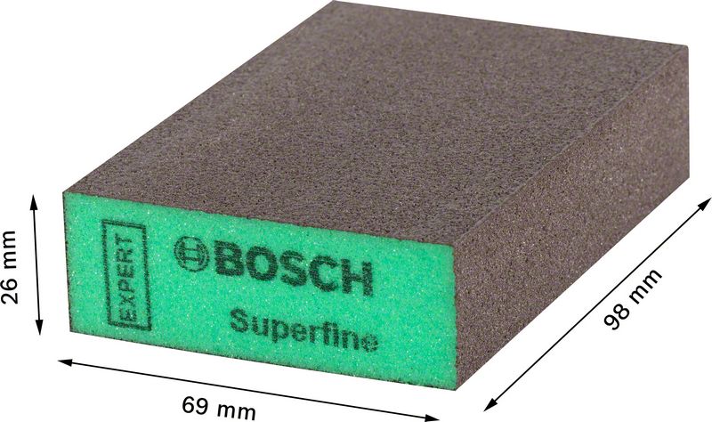 Bosch EXPERT S471 Standard -hiomasieni, 26 x 69 x 97 mm, erittäin hieno