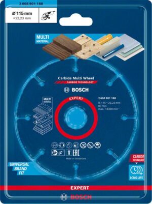 Katkaisulaikka Bosch ø115 mm 1/22,23 mm