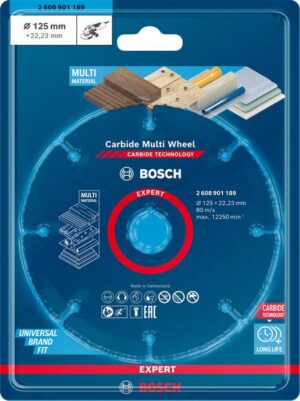 Katkaisulaikka Bosch ø125 mm 1/22,23 mm
