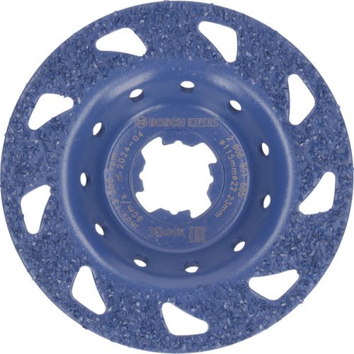 Bosch EXPERT Multi Material -kovametallihiomapää keskikarkea, suora, X-LOCK, 115 mm, 22,23 mm