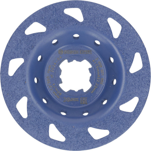 Bosch EXPERT Multi Material -kovametallihiomapää hieno, suora, X-LOCK, 115 mm, 22,23 mm