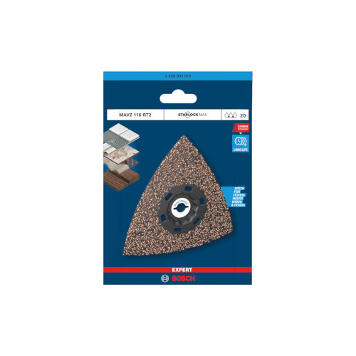 Bosch EXPERT MAVZ 116 RT2 Hiomalevy, 116 mm