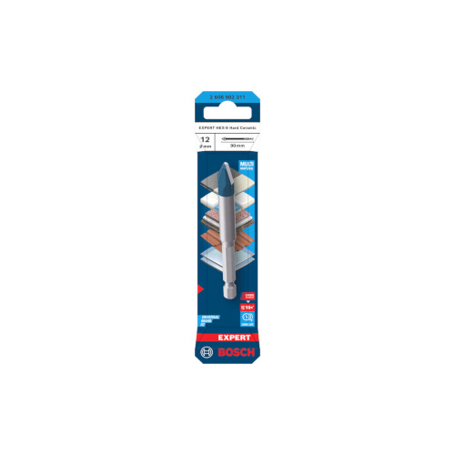 Bosch EXPERT HEX-9 Hard Ceramic -poranterä, 12 x 90 mm