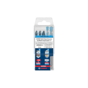 Bosch EXPERT HEX-9 Hard Ceramic and HEX-9 Multi Construction Set, 5 pcs