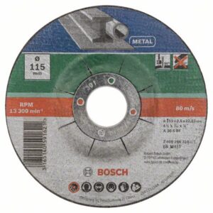 Katkaisulaikka Bosch korotettu keskiöllä Metallile ø115 mm, 5 kpl