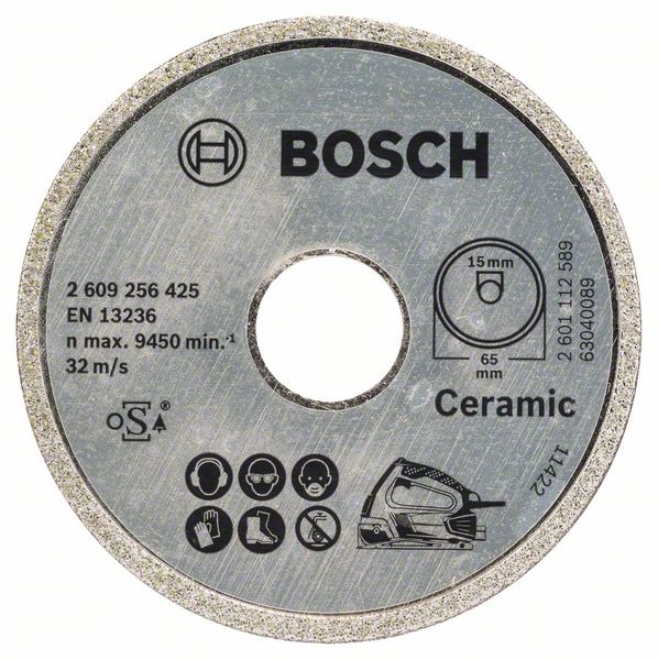 Timanttilaikka Bosch Ceramic ø65 mm 15 mm, PKS 16 Multi