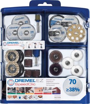 Dremel EZ SpeedClic -yleistarvikesarja (SC725)