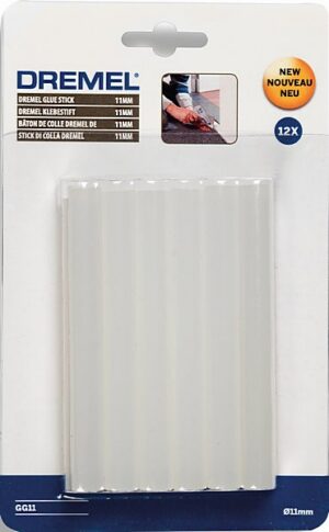 Dremel monikäyttöiset korkean lämpötilan liimapuikot, 11 mm (GG11) 12 kappaletta