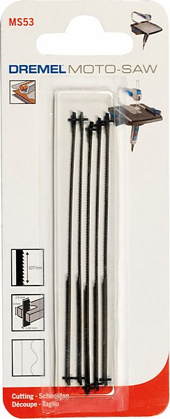 Dremel Moto-Saw -sahanterä metallille (MS53) 5 kappaletta