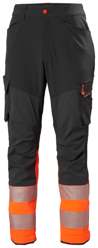 Cargo-työhousut Helly Hansen ICU BRZ, HIVIS luokka 1, oranssi/tummanharmaa