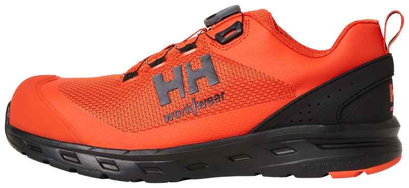 Turvakengät Helly Hansen Chelsea Evo BRZ, pikakiinnitys BOA, S1P, tummanoranssi