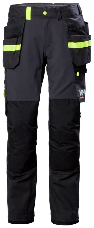 Riipputaskuhousut Helly Hansen Oxford 4X, tummanharmaa/musta