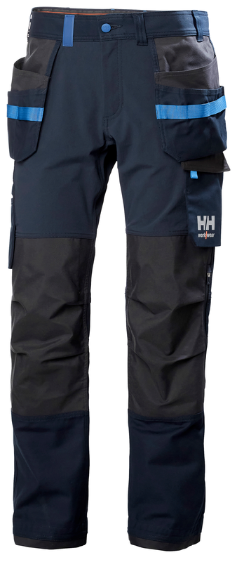 Riipputaskuhousut Helly Hansen Oxford 4X, laivastonsininen/tummanharmaa
