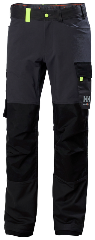 Työhousut Helly Hansen Oxford 4X, tummanharmaa/musta