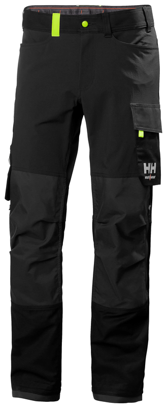 Työhousut Helly Hansen Oxford 4X, musta/tummanharmaa