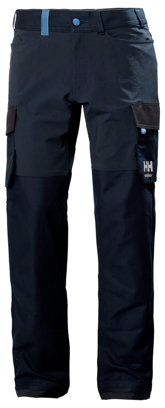 Cargo-työhousut Helly Hansen Oxford 4X, laivastonsininen/tummanharmaa