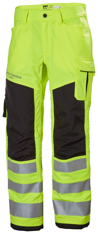 Työhousut Helly Hansen Alna 2.0, HIVIS luokka 2, keltainen/tummanharmaa