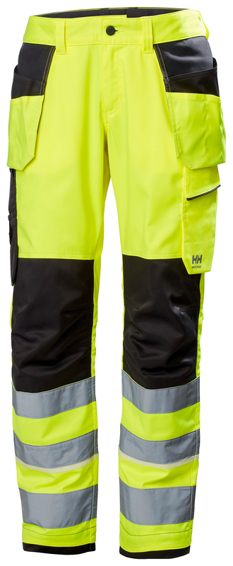Riipputaskuhousut Helly Hansen UC-ME, HIVIS luokka 2, huomiokeltainen/tummanharmaa