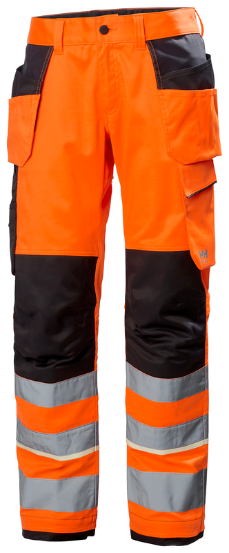 Riipputaskuhousut Helly Hansen UC-ME, HIVIS luokka 2, huomio-oranssi/tummanharmaa