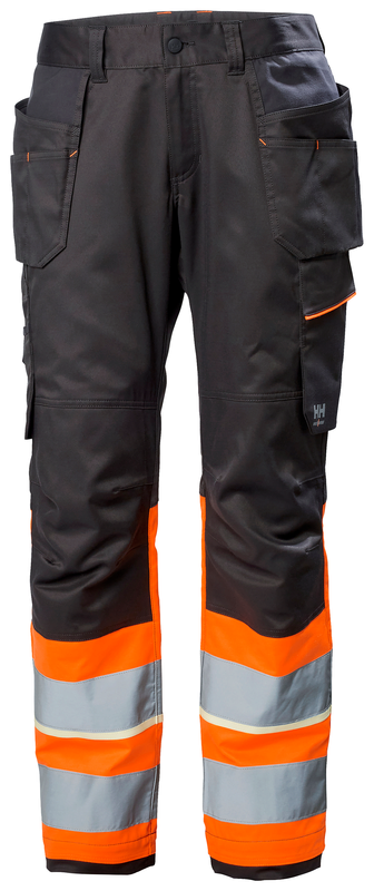 Riipputaskuhousut Helly Hansen UC-ME, HIVIS luokka 1, huomio-oranssi/tummanharmaa