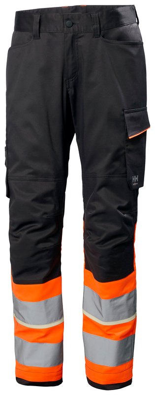 Työhousut Helly Hansen UC-ME, HIVIS luokka 1, huomio-oranssi/tummanharmaa
