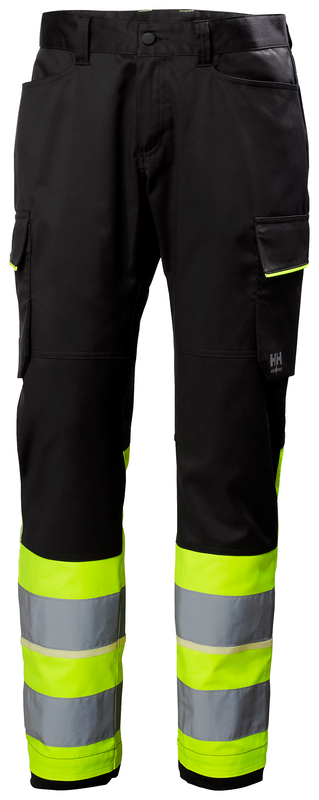 Cargo-työhousut Helly Hansen UC-ME, HIVIS luokka 1, huomiokeltainen/tummanharmaa