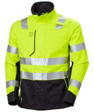 Työtakki Helly Hansen Fyre, huomiokeltainen/tummanharmaa